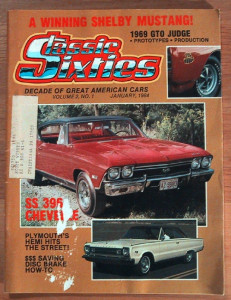 CLASSIC SIXTIES 1984 JAN - GT350R, HP2 HEMI, AVANTI